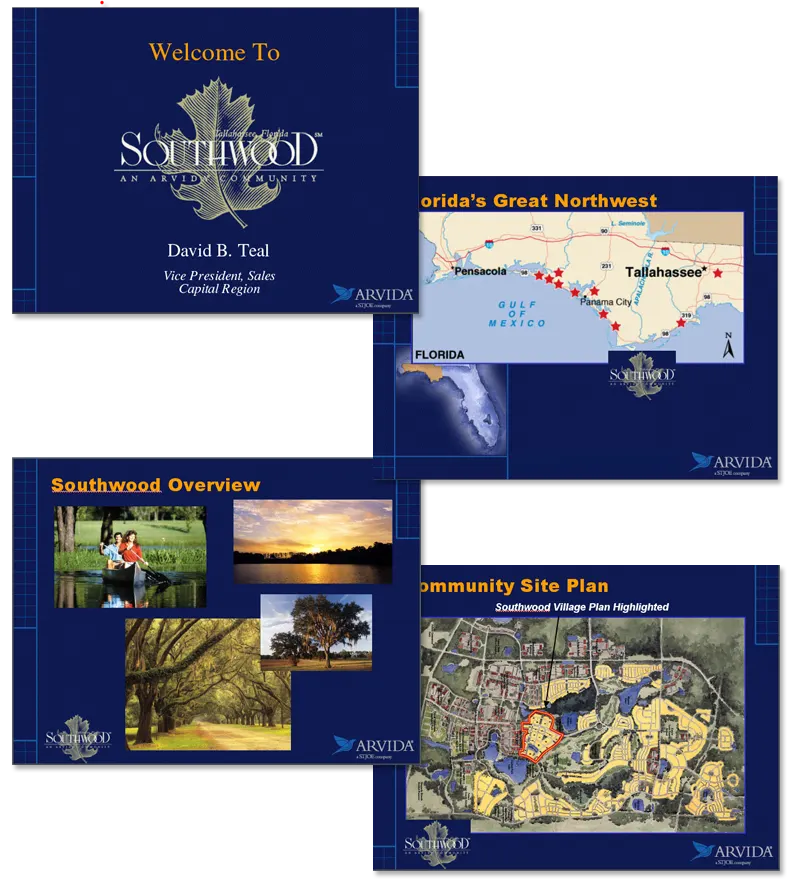 Southwood - a St. Joe Paper Company housing development in Tallahassee FL